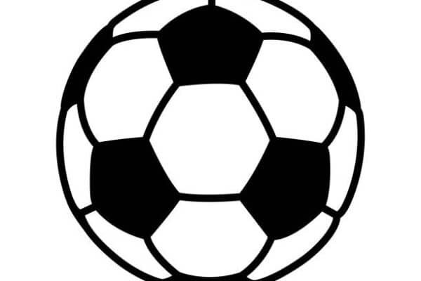 Football Clipart Black And White