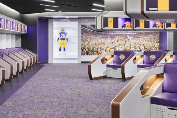 Lsu Football Locker Room