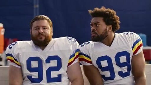 Who are the Football Players in the Haribo Commercial